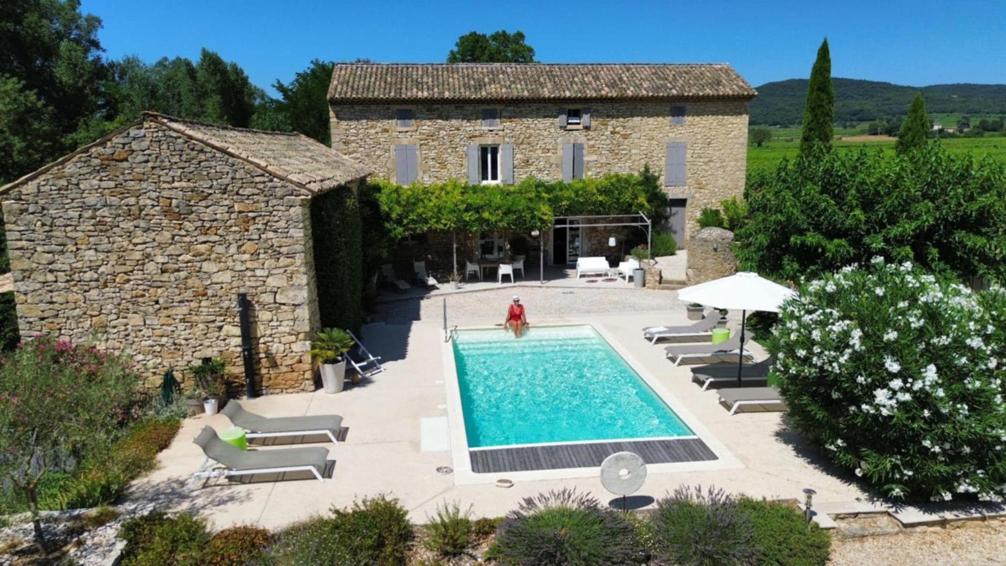 Le Gite De Montagnac La Roque-sur-Cèze 外观 照片