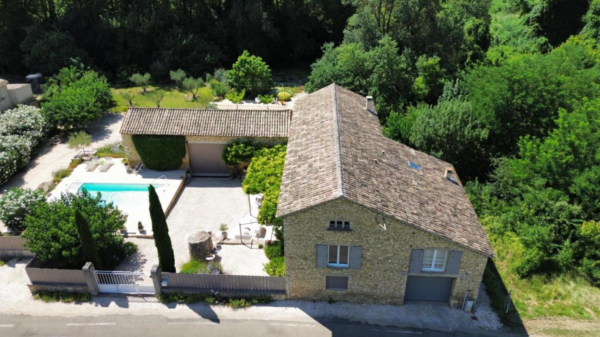 Le Gite De Montagnac La Roque-sur-Cèze 外观 照片