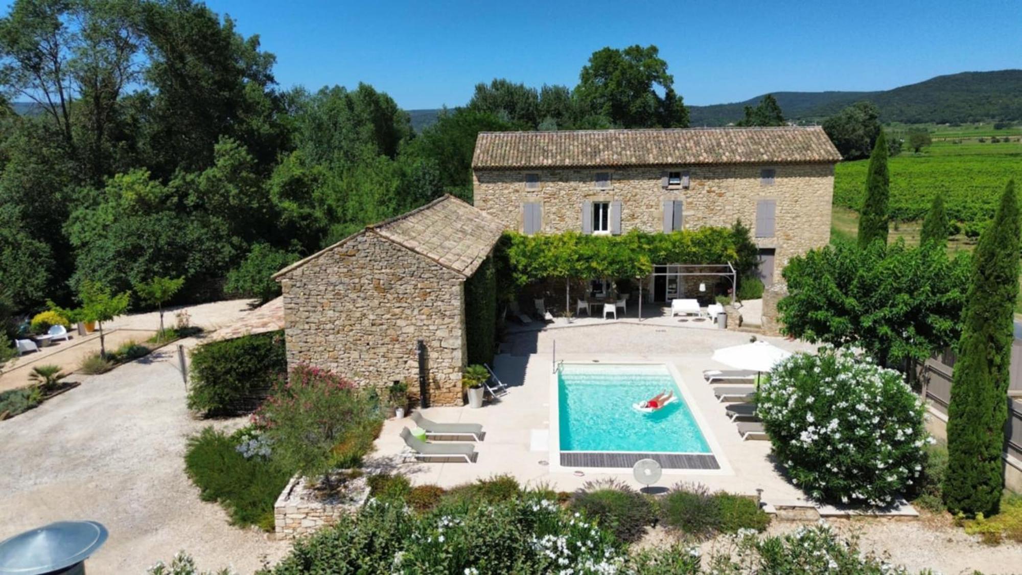Le Gite De Montagnac La Roque-sur-Cèze 外观 照片