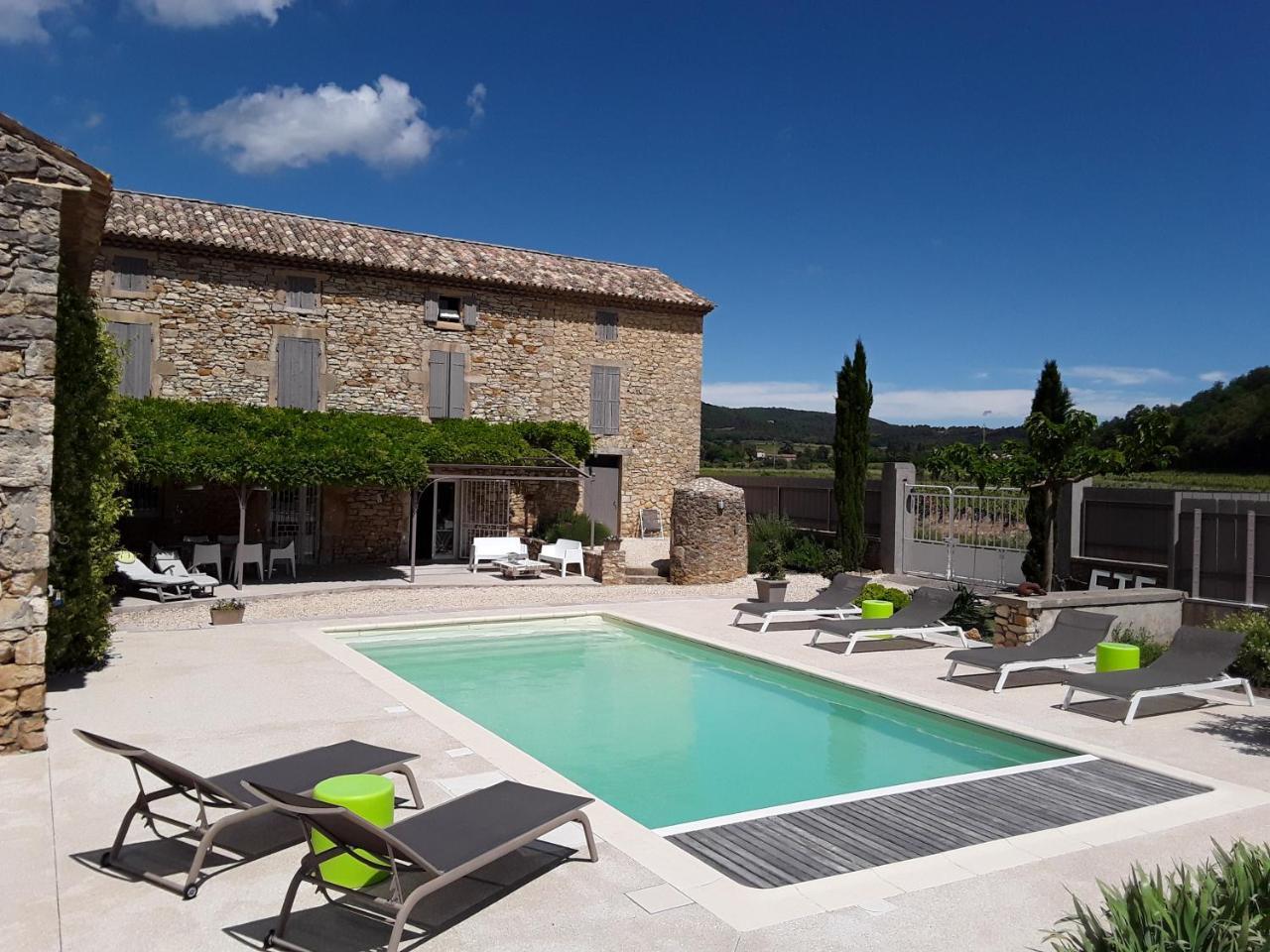 Le Gite De Montagnac La Roque-sur-Cèze 外观 照片